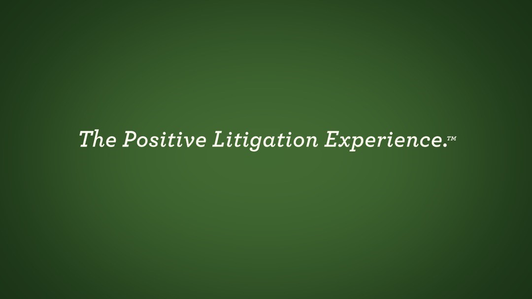 The Positive Litigation Experience™